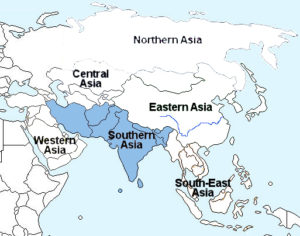 Southern Asia