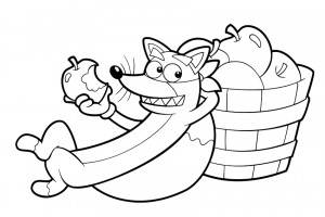 Dora coloring pages 024