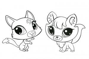 Try to make a copy of these little pets from little pet shop