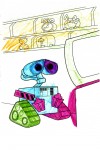 Wall-e colored in